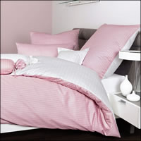 Janine Mako Satin Bettwäsche Programm modernclassic 3936-21 Farbe kreiderosé