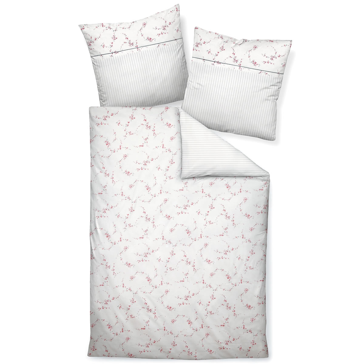 Dormisette Mako-Satin Bettwäsche-Set – Mit Reißverschluss, Hautfreundlich & Schadstoffgeprüft