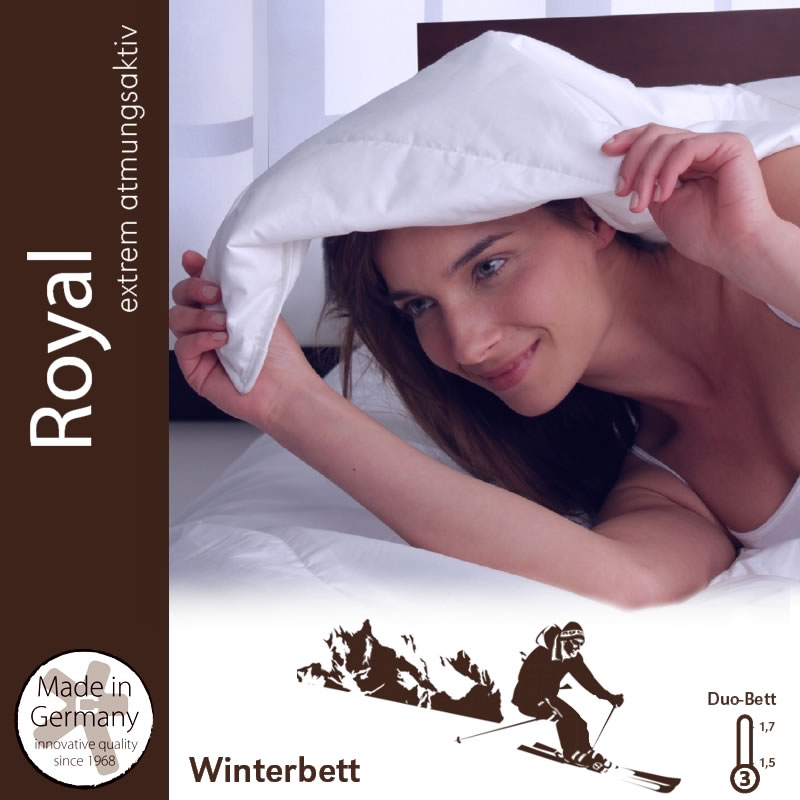 Centa Star Royal Duo Decke 200x200 cm Winterdecke 1. Wahl 0873.00
